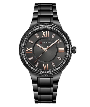 Dámske hodinky C9004 čierne
