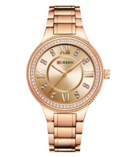 Dámske hodinky C9004 ružové zlato